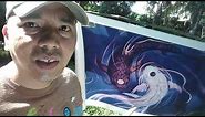 koi fish yin yang painting meaning