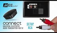 MEE audio Connect Bluetooth Audio Transmitter for TV | Using RCA