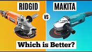 RIDGID VS MAKITA | 7" Angle Grinder Comparison