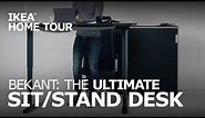 Adjustable Standing Desk - IKEA Home Tour