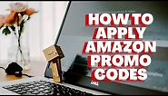 How to apply Amazon Promo Codes