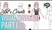Characters for visual novels: Chapter 1 | Inma. R