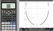 fx-991EX Scientific Calculator - How to Graph an Ellipse