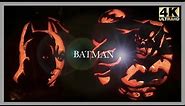 Batman (Pumpkin Carving Timelapse) [4K UHD]
