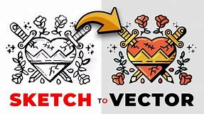 Adobe Illustrator Tutorial: Create a Vector Logo from Sketch