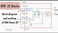 555 TIMER IC working - circuit diagram, waveforms and working Of 555 timer IC