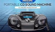 Philips Portable CD Player Boombox
