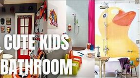 Cute Kids Bathroom Decor Ideas. How to Decorate and Design Kids Bathroom?