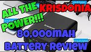 Krisdonia Power Bank Review: The Ultimate 80,000mAh Portable Charger for All Your Devices!