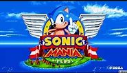 Sonic Mania Plus Title Screen