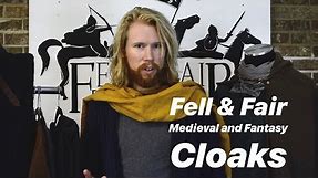 Choosing a Medieval or Fantasy Cloak/Cape