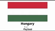 Hungary Flag Emoji 🇭🇺 - Copy & Paste - How Will It Look on Each Device?