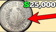 SUPER RARE V NICKELS WORTH A LOT OF MONEY!! 1883 Liberty Head V Nickel Value!