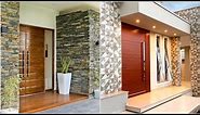100 Modern Front Wall Design Ideas 2024 | Exterior Wall Tiles Design | Home Exterior Design Ideas