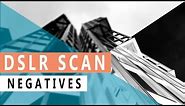 How To Scan Negatives With A DSLR [ For Great High-Resolution Images ]