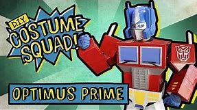 Make Your Own Optimus Prime With Cardboard - DIY Costume Squad