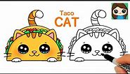 How to Draw a Taco Cat Easy