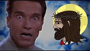 Jesus RESPONDS to Schwarzenegger (Meme but kinda serious)