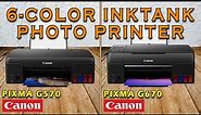 NEW CANON PIXMA G570 & PIXMA G670 6-COLOR INKTANK PHOTO PRINTER