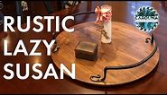 How to Make a Rustic Lazy Susan | Woodworking / DIY