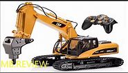 kids toys Top Race 16 Channel RC Drill Excavator, (TR-218) UNBOXING & TEST & REVIEW