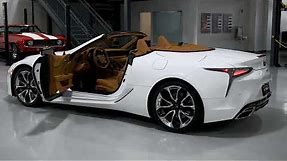 2022 Lexus LC 500 - Super Convertible!