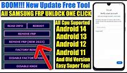 All Samsung FRP Bypass 2024 Enable ADB Fail android 11 12 13 New frp tool
