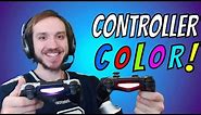 How To Change Color On PS4 Controller Light bar - (Easy Tutorial!)