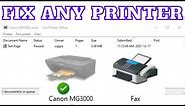How to fix printer won't print