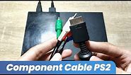 How to Use Component Cable | Playstation 2 Tutorial (PS2)