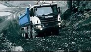 The new Scania Off-road trucks in action
