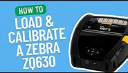 How to Load and Calibrate a Zebra ZQ630 | Smith Corona Labels