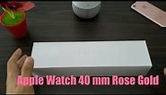 Unboxing Apple Watch Series 4 Rose Gold 40 mm Indonesia