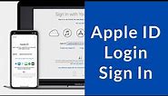 Apple ID Login | Sign In Apple ID on PC 2021