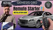 Genesis G80 Remote Start | How To install | My Key Premium