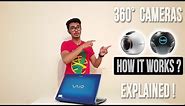 How 360 degree camera work | 360° video Explained !