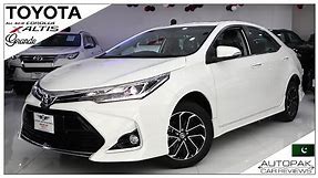 Toyota Corolla Altis Grande 1.8 X 2023. NEW RIMS | Detailed Review with Price.