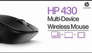HP 430 Multi-Device Wireless Mouse | Crafted for precision | HP Accessories