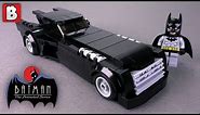 Sleek Batman Animated Series Batmobile LEGO MOC!