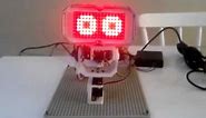 Robot eyes with Arduino, LED matrix and MAX7219