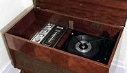 Morse Console Stereo w BSR UA-25 Changer Restration