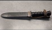 USN WW2 MK2 KA-BAR utility/combat knife