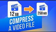How to Compress a Video File without Losing Quality | How to Make Video Files Smaller
