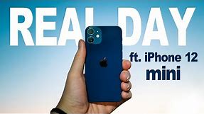 iPhone 12 mini - Real Day in The Life Review ! (Battery & Camera)
