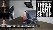 Studio Lighting For Beginners - The Three Light Setup | Mark Wallace