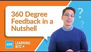 360 Degree Feedback in a Nutshell | AIHR Learning Bite
