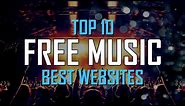 Top 10 Best FREE WEBSITES to Download Music Online!