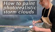 How to paint photorealistic storm clouds