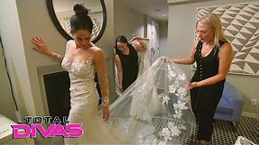 Nikki Bella tries on wedding dresses for the first time: Total Divas Preview Clip: Jan. 31, 2018