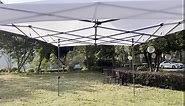 COBIZI 10x15 Pop up Canopy Gazebo 3.0, Easy up Heavy Duty Canopy with 4 Removable Sidewalls, High Stability, All Weather Sunshade 100% Waterproof Outdoor Canopy Tents, Dark Blue